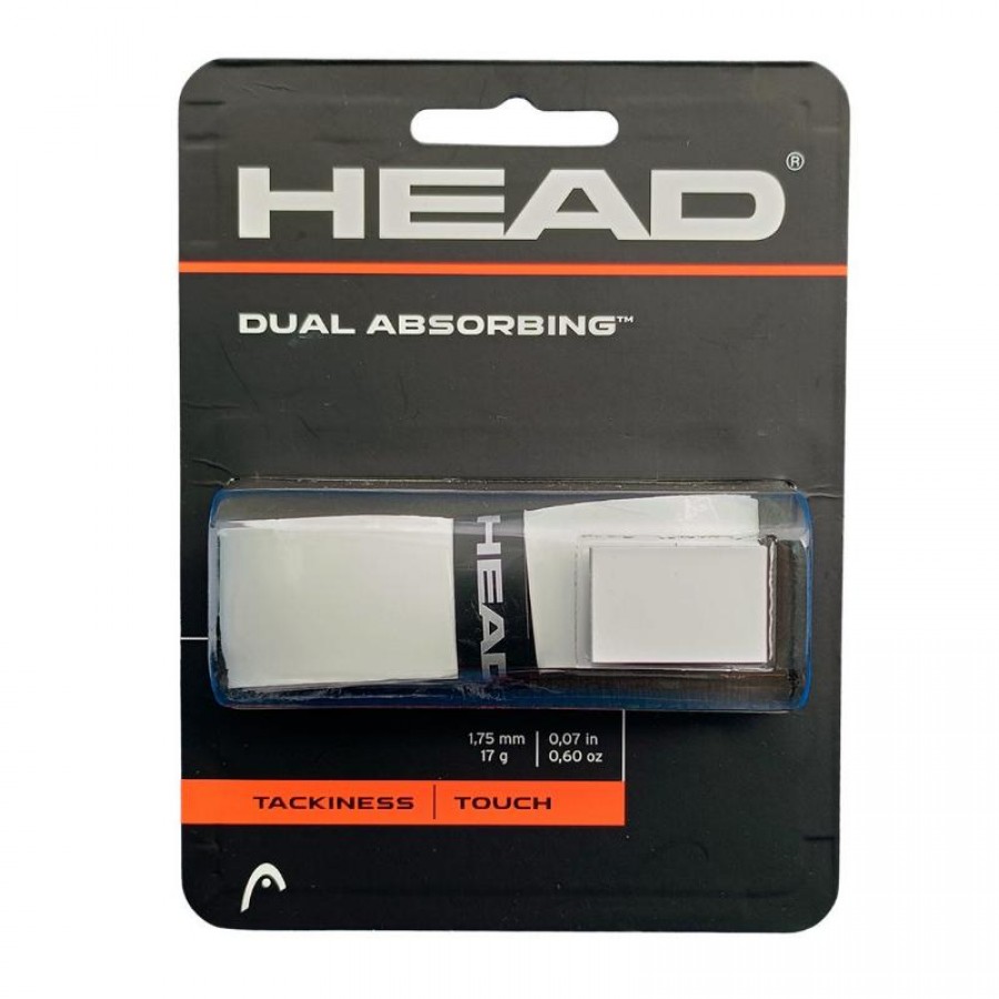 Grip Reemplazo Head Dual Absorbing Blanco  Oferta + Barato