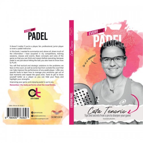 Livro de Degustação Tenorio Daily Padel em Inglês