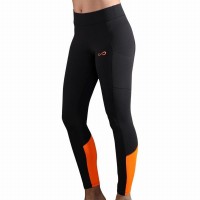 Endless Lift Noir Orange Leggings  Offre - Pas cher
