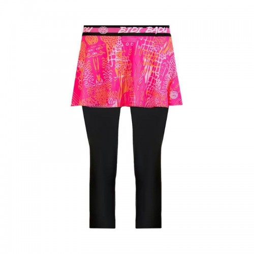 Mallas Falda Bidi Badu Faida Gris Oscuro Rosa