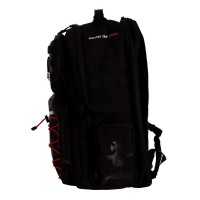 Mochila Noir Noir Spartiate Rouge