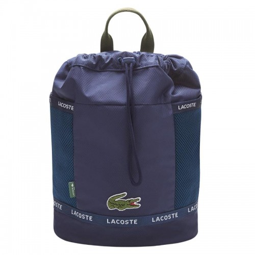 Mochila Júnior Azul Lacoste 9A6217