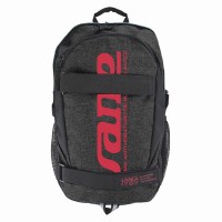 Mochila Sane Practice Negro Coral Fluor
