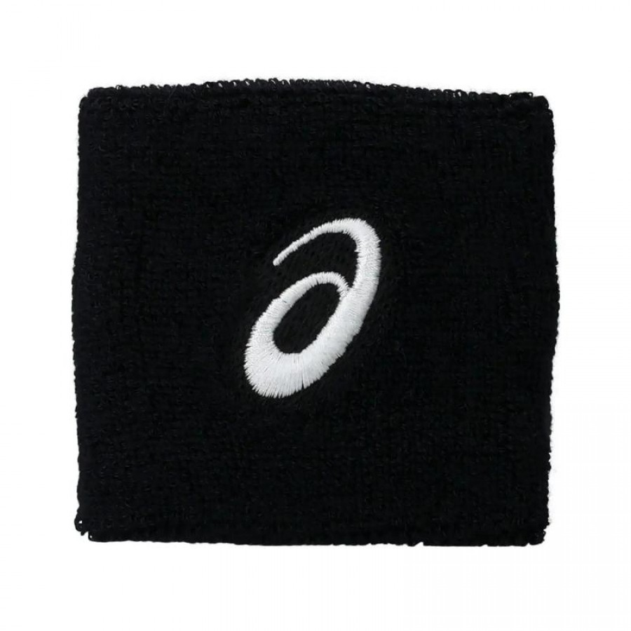 Pulseira Asics Performance Preta 2 Unidades  Oferta + Barato