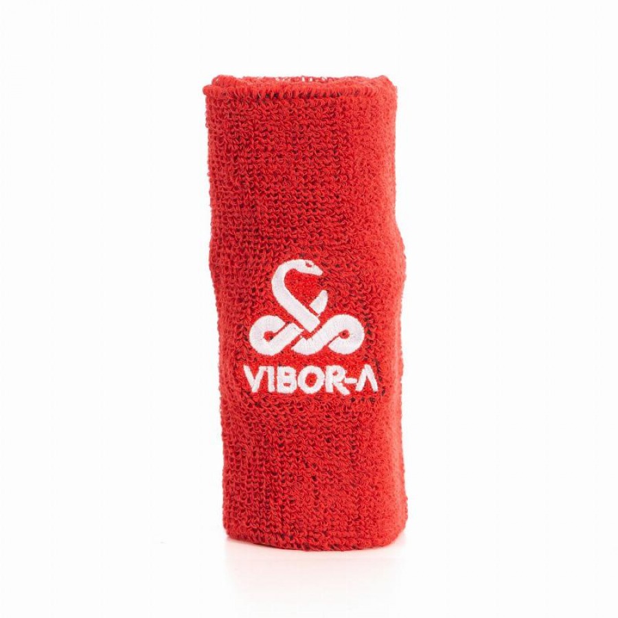 Munequera Vibora Ancha Rojo  Oferta + Barato