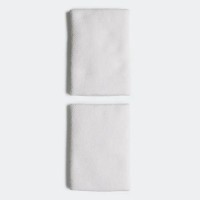 Adidas Large White wristbands 2 units  Offer + Cheap