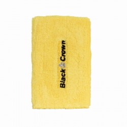Muñequeras Black Crown Belgica Largas Amarillo 2 Unidades