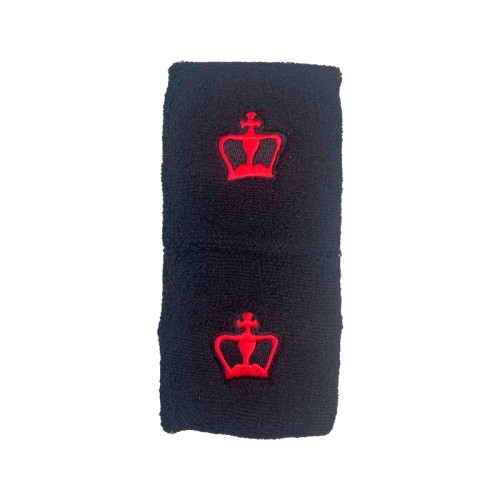 Black Crown Short Black Wristbands Black 2 Units