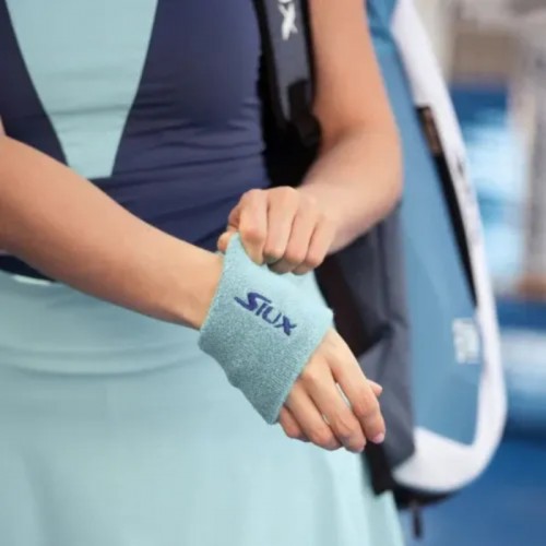 Muñequeras Siux Reveal Azul 2 Unidades