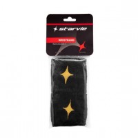 StarVie Black Gold Wristbands 2 Units