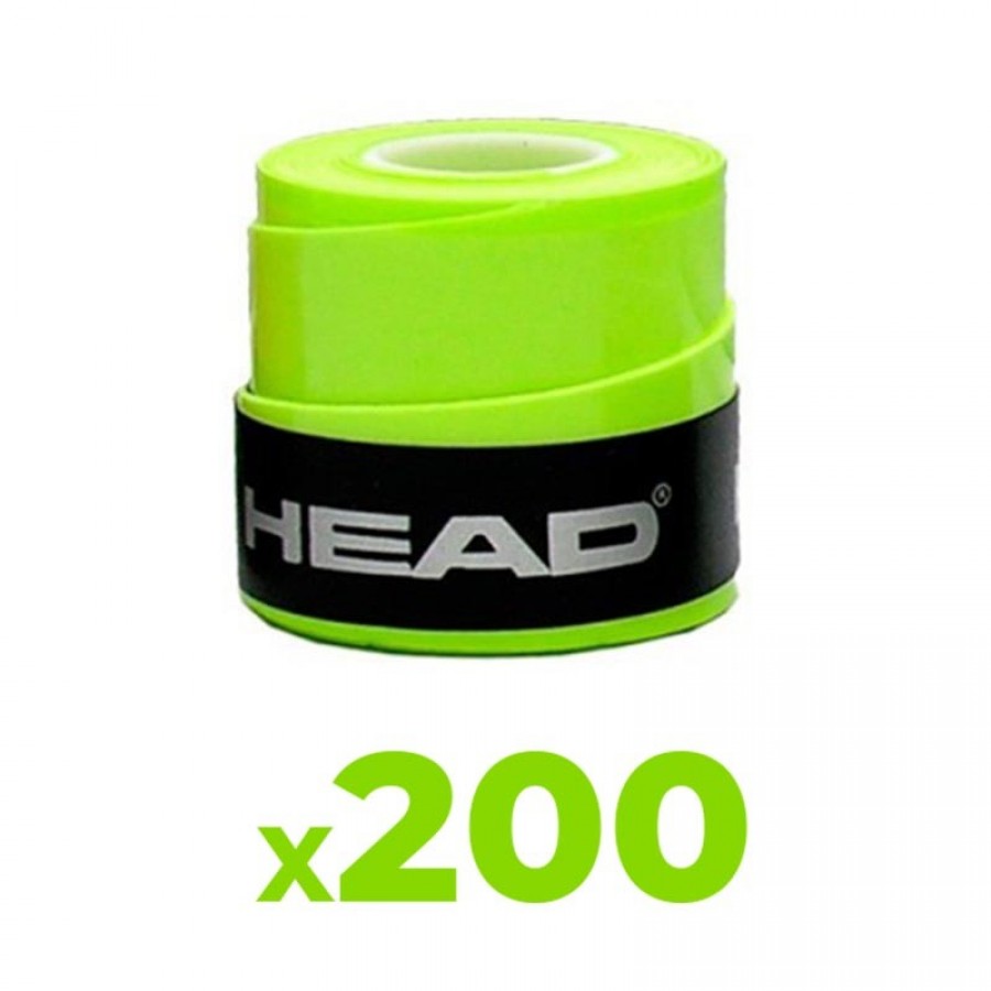Overgrip Head Xtreme Soft Amarillo 200 Unidades - Barata Oferta Outlet