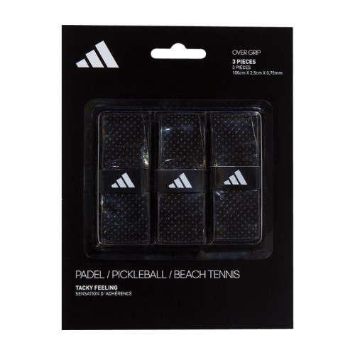 Overgrips Adidas Tacky Feeling Negro 3 Unidades