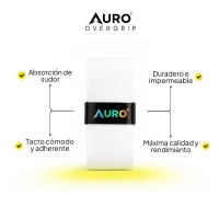 Auro White Overgrips 60 Units