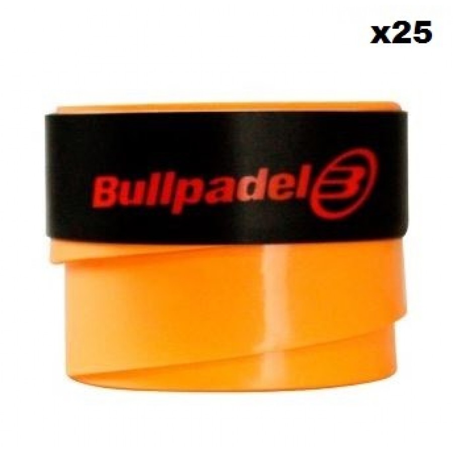 Overgrips Bullpadel Naranja Liso 25 Unidades   Oferta + Barato