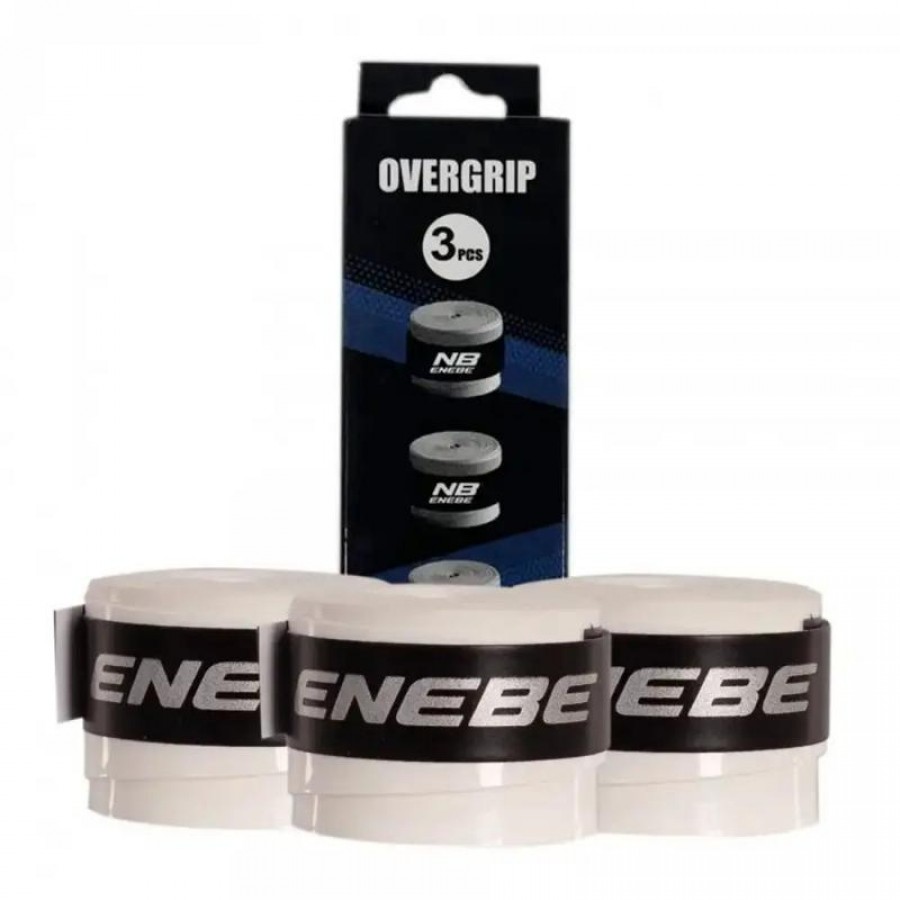 Overgrip Enebe Plain Bianco 3 Unità  Offerta + Economico