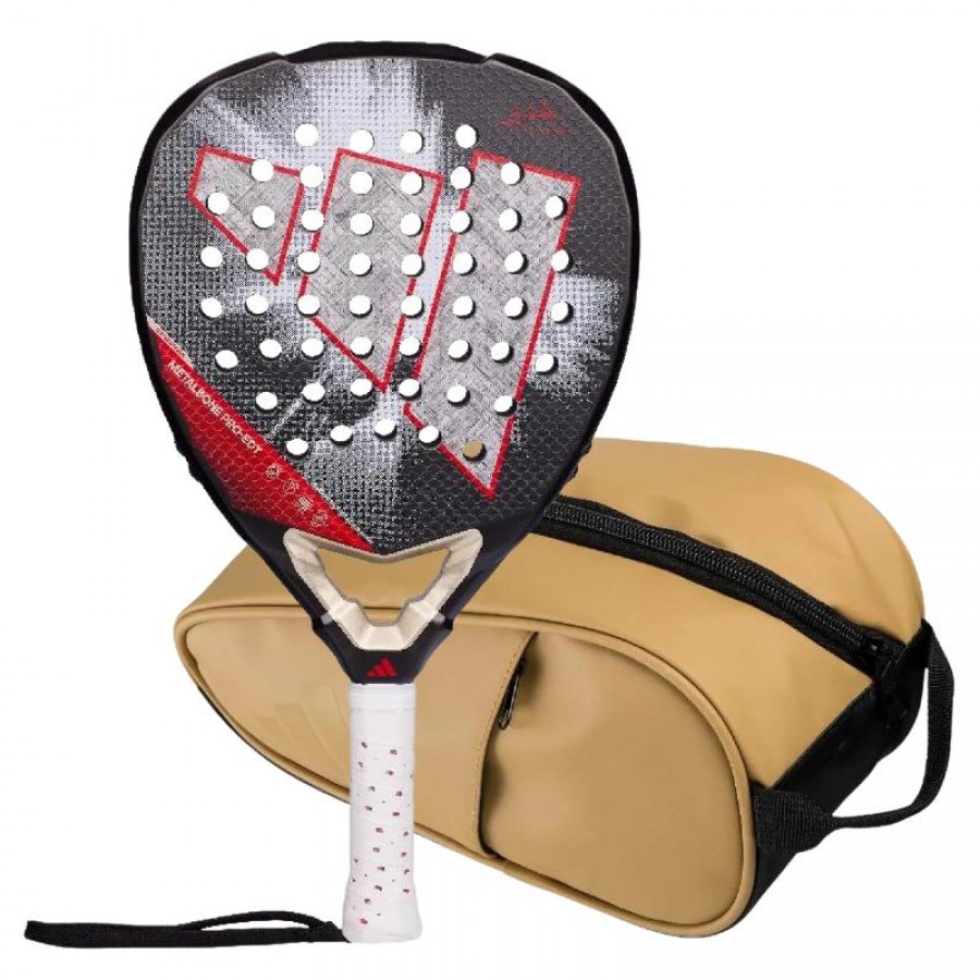 Confezione Pala Adidas Ale Galan Ale Galan Metalbone Pro Edt 2026 con Neceser 3.4