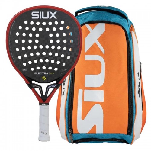 Saco de pá Siux Stupa Electra Pro 2026 Vermelho Preto com Mochila Pro Tour