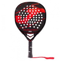 Raquette des joueurs noirs rouges du tournoi Joma Pro