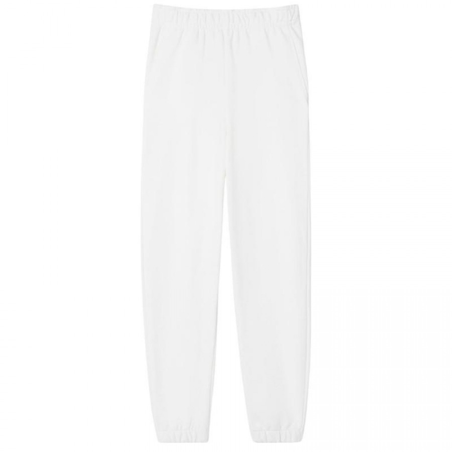 Calças Femininas Lacoste Sport Cotton White  Oferta + Barato