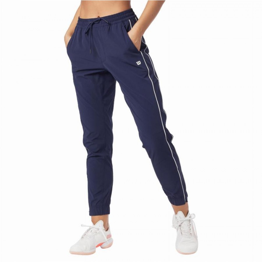 Pantalon Wilson Team Warm Up Marino Mujer  Offer + Cheap