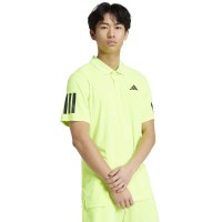 Polo Adidas Club 3 Stripes Lucid Limon