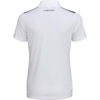 Head Club 22 White Navy Blue Women''s Polo Shirt