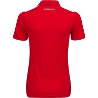 Head Club 22 White Red Women''s Polo Shirt