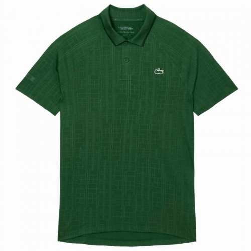 Polo Lacoste Novak Djokovic Ultra Dry Verde Oscuro
