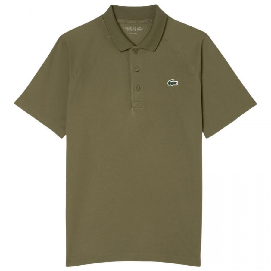 Polo Lacoste Sport Verde Kaki  Offerta + Economico