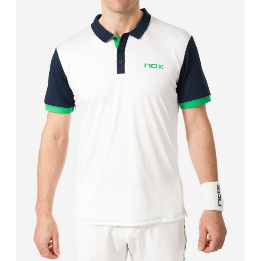 Nox Pro White Polo Logo Green  Offer + Cheap