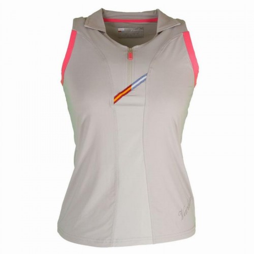 Polo Varlion M/C MD13S02 Gris Mujer