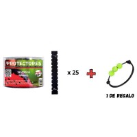 Pro Elite Protecteur denté noir 25 unités