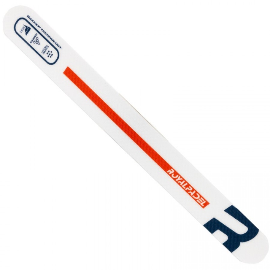 Royal Padel Branco Protetor Azul Marinho Logo  Oferta + Barato