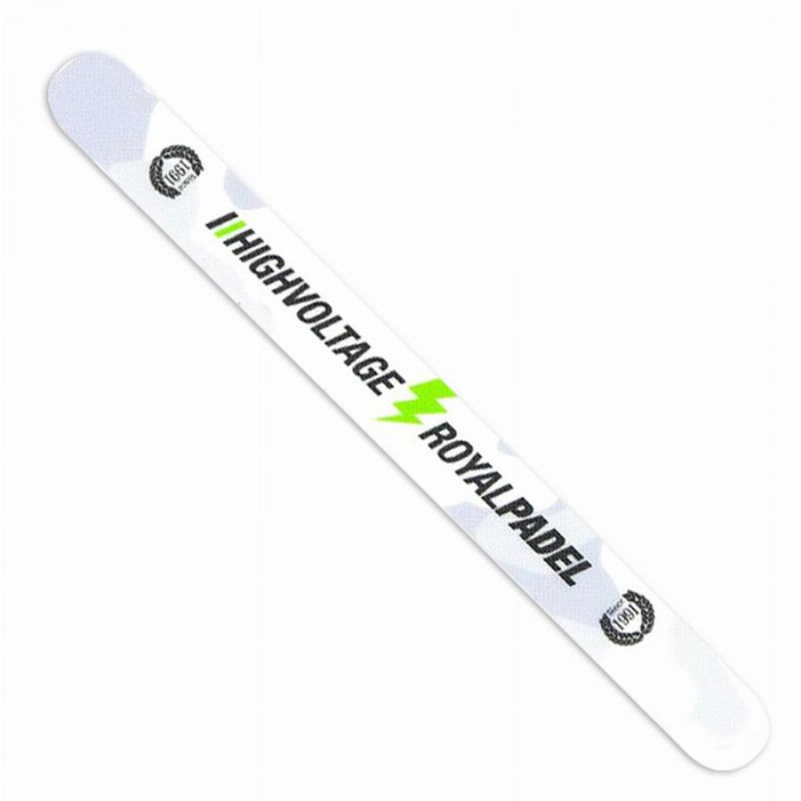 Royal Padel Highvoltage Blanc Vert Protecteur  Offre - Pas cher