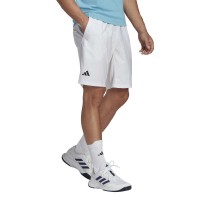 Adidas Club 3-Stripe Shorts White Black PADELPOINT Adidas Club 3-Stripe Shorts White Black