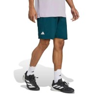 Calções Adidas Club 3 Riscas Verde Aurora  Oferta + Barato
