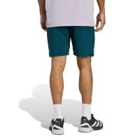 Calções Adidas Club 3 Riscas Verde Aurora  Oferta + Barato