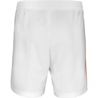 Short Babolat Play Blanco Naranja Junior