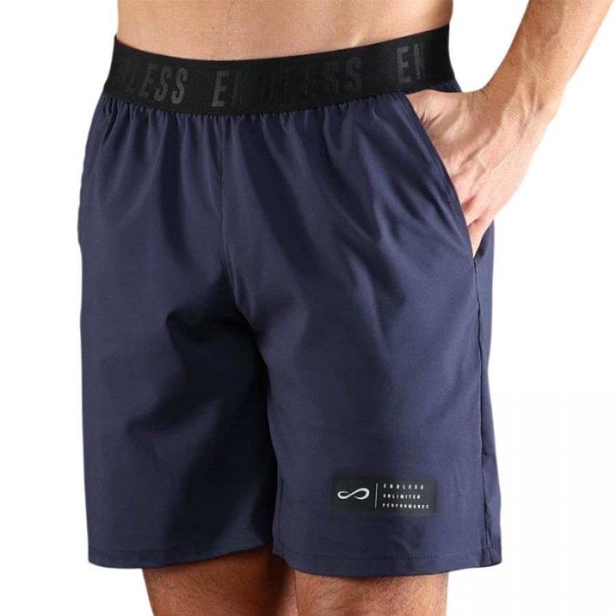 Short Endless Ace Iconic Azul Marino  Oferta + Barato