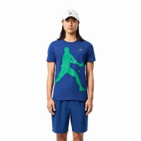 Short Lacoste Novak Djokovic Azul Oscuro  Oferta + Barato