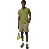 Short Lacoste Sport Verde Kaki  Offerta + Economico