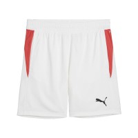 Puma White Red Shorts  Offer + Cheap