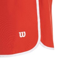 Short Wilson Team Rojo Mujer