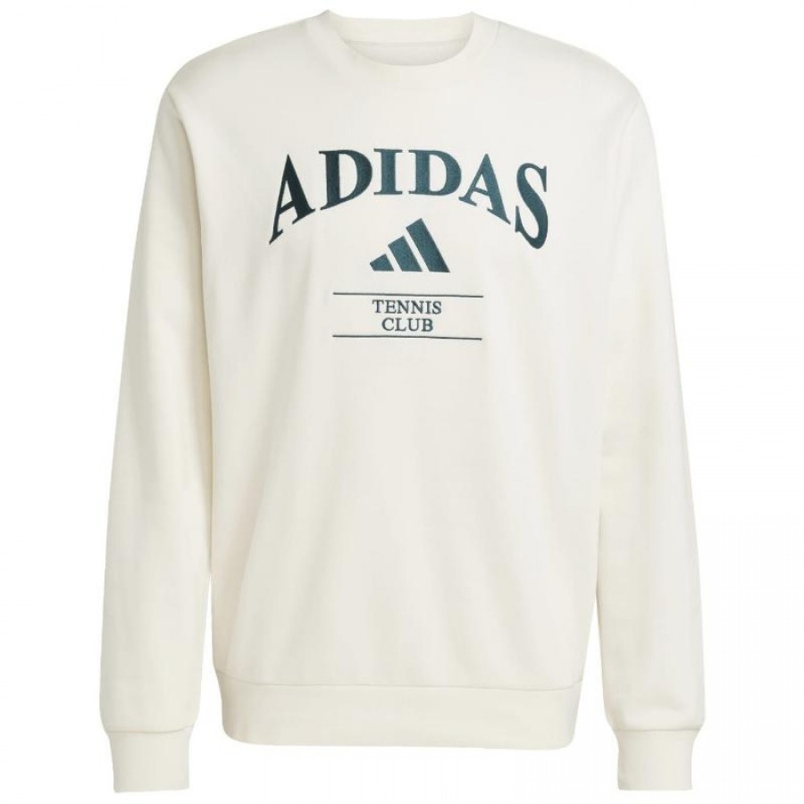 Sweat-shirt Adidas Heritage Graphic Chalk Blanc  Offre - Pas cher
