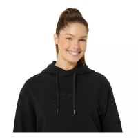 Asics Logo Noir Sweat-shirt Femme  Offre - Pas cher
