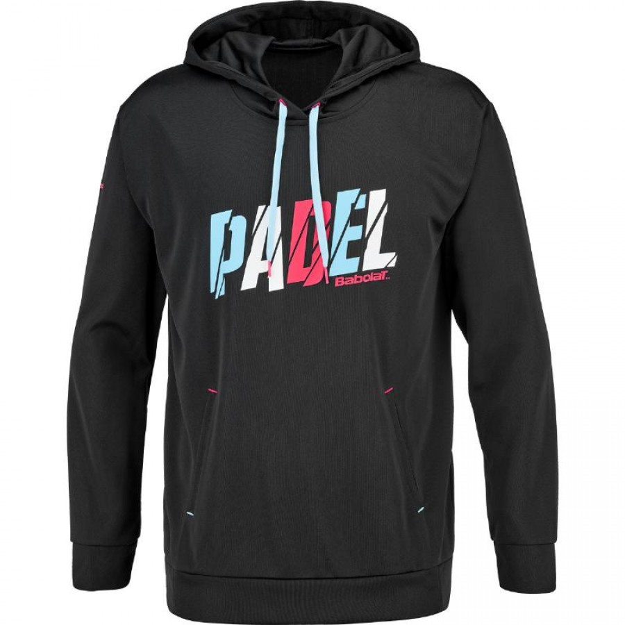 Sweat-shirt Babolat Padel Hood Noir