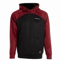 Sudadera Black Crown Veracruz Burdeos Negro
