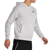Sudadera Bullpadel Breas Gris Claro Vigore