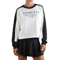 Endless Club Collection Felpa bianca  Offerta + Economico