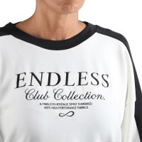 Endless Club Collection Felpa bianca  Offerta + Economico
